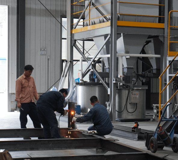 Install-boron-carbide-production-line