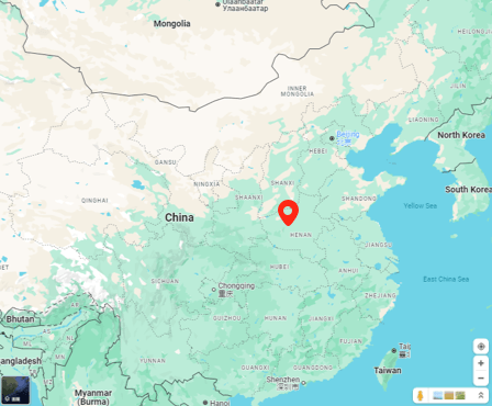 Songshan-boron-carbide-geographical-location