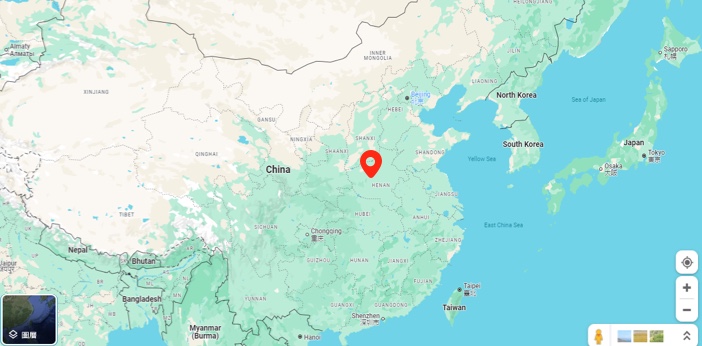 Songshan-boron-carbide-geographical-location